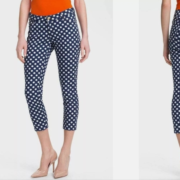Kate Spade Women's Navy Play Hooky Capri Jeans Pants. Sz 30 - Picture 2 of 14